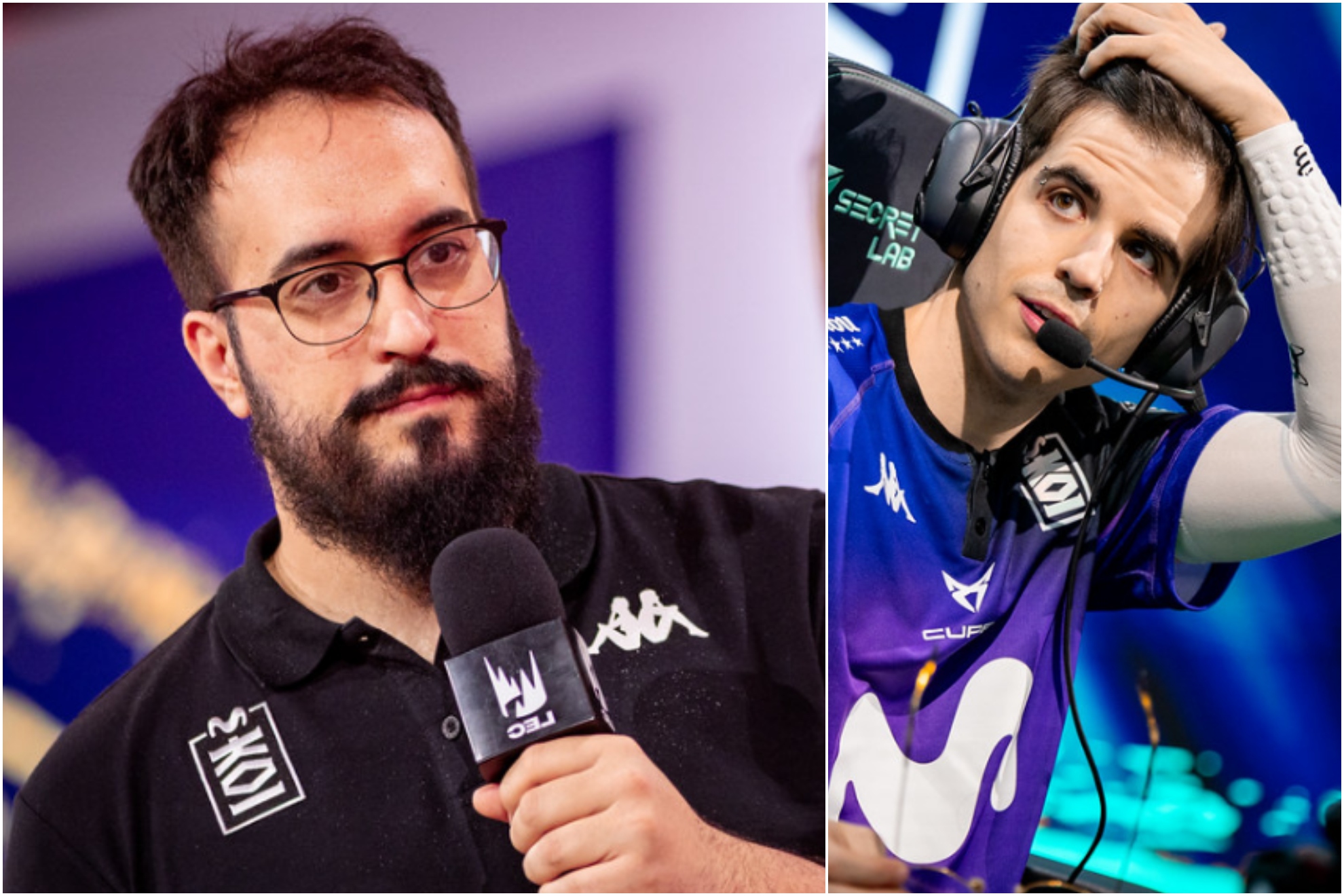 Melzhet y Elyoya, los líderes de Movistar KOI