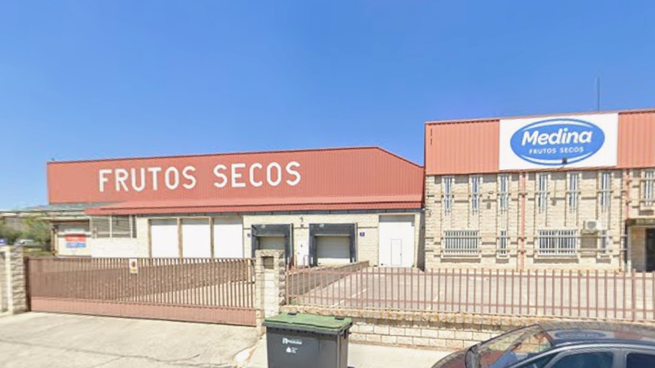 Imagen de la fábrica Frutos Secos Medina.