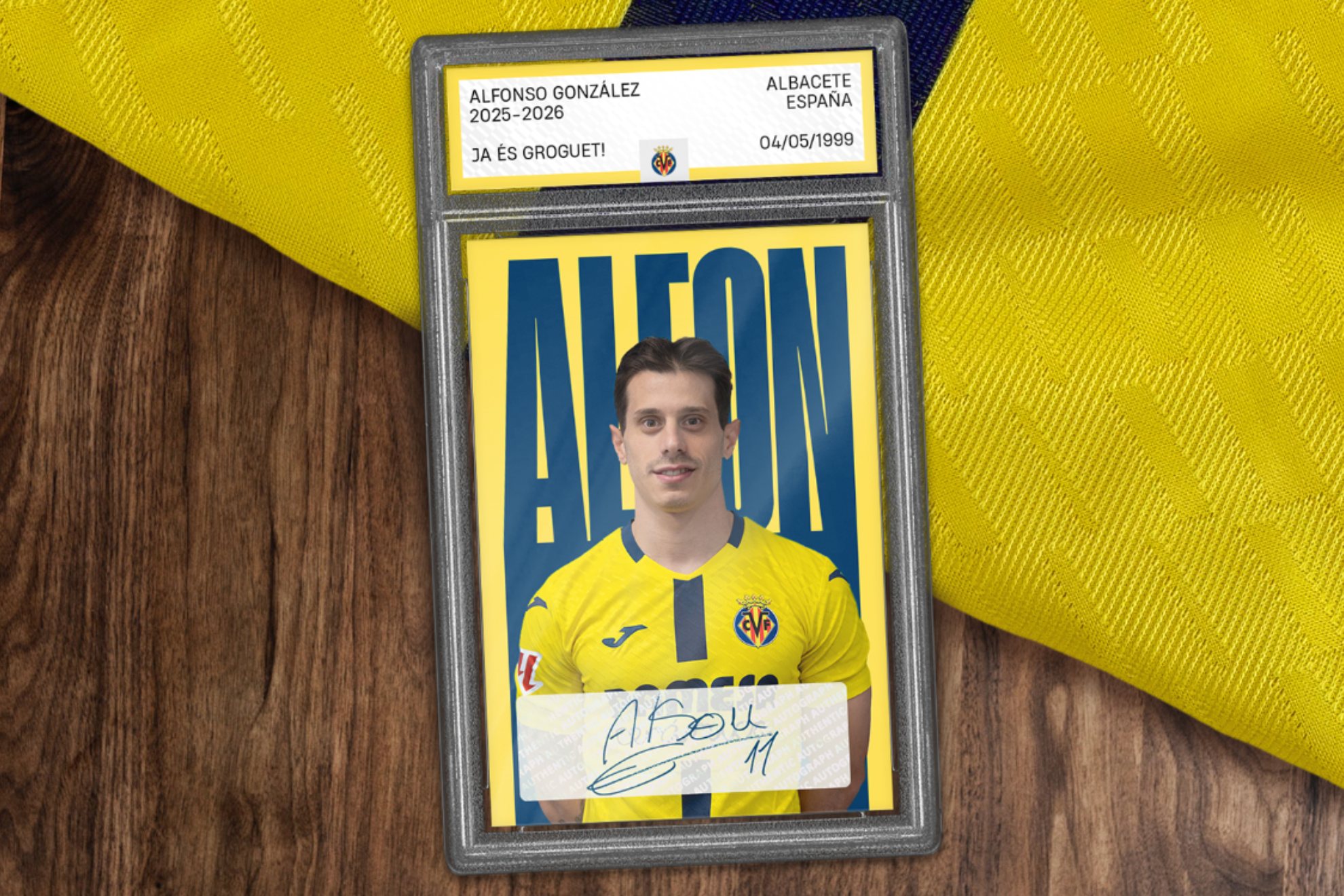 Alfon, nuevo jugador del Villarreal.