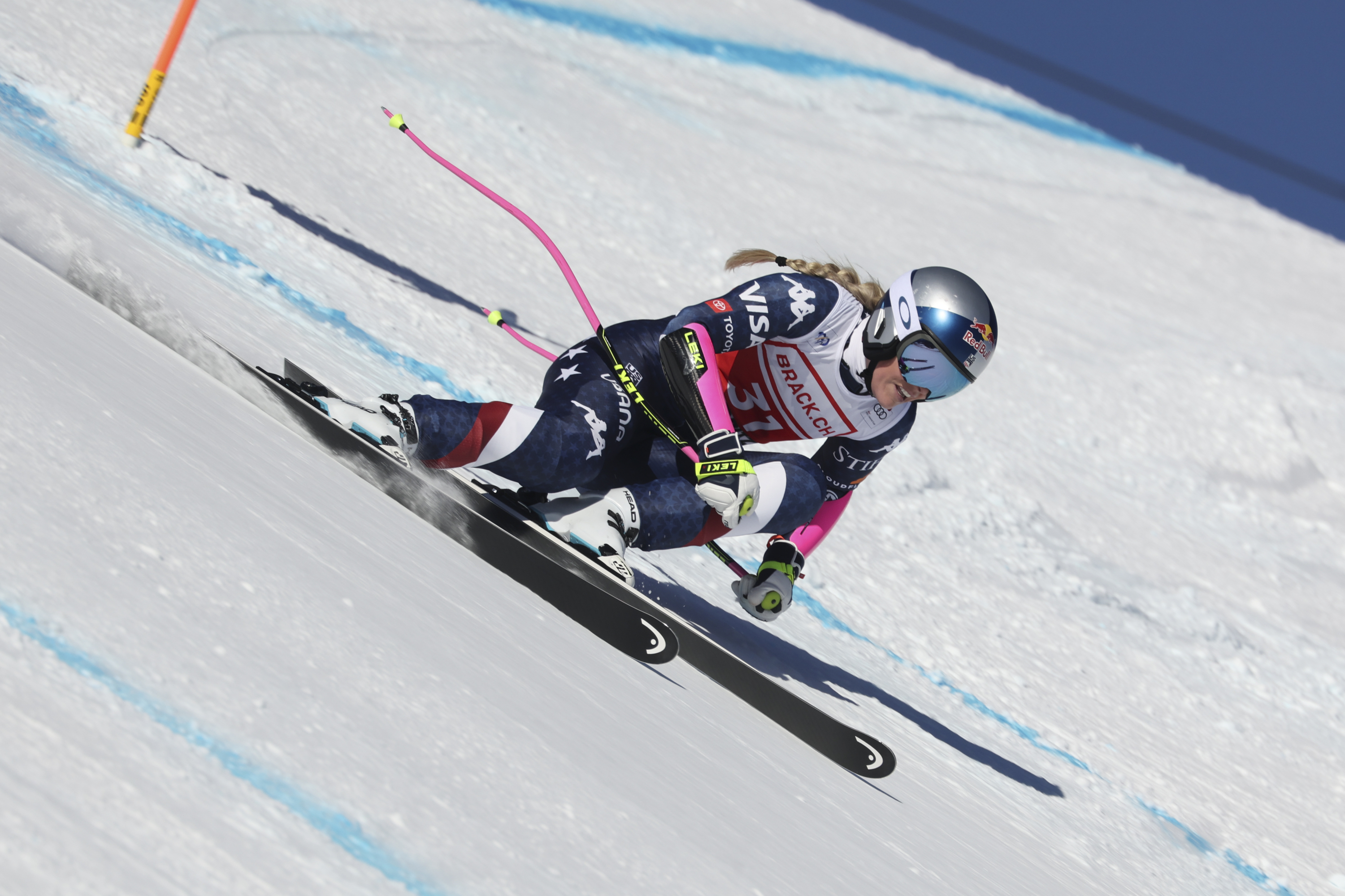 Lindsey Vonn desvela su plan para ganar en los Juegos: "Los culos grandes siempre estarán de moda"