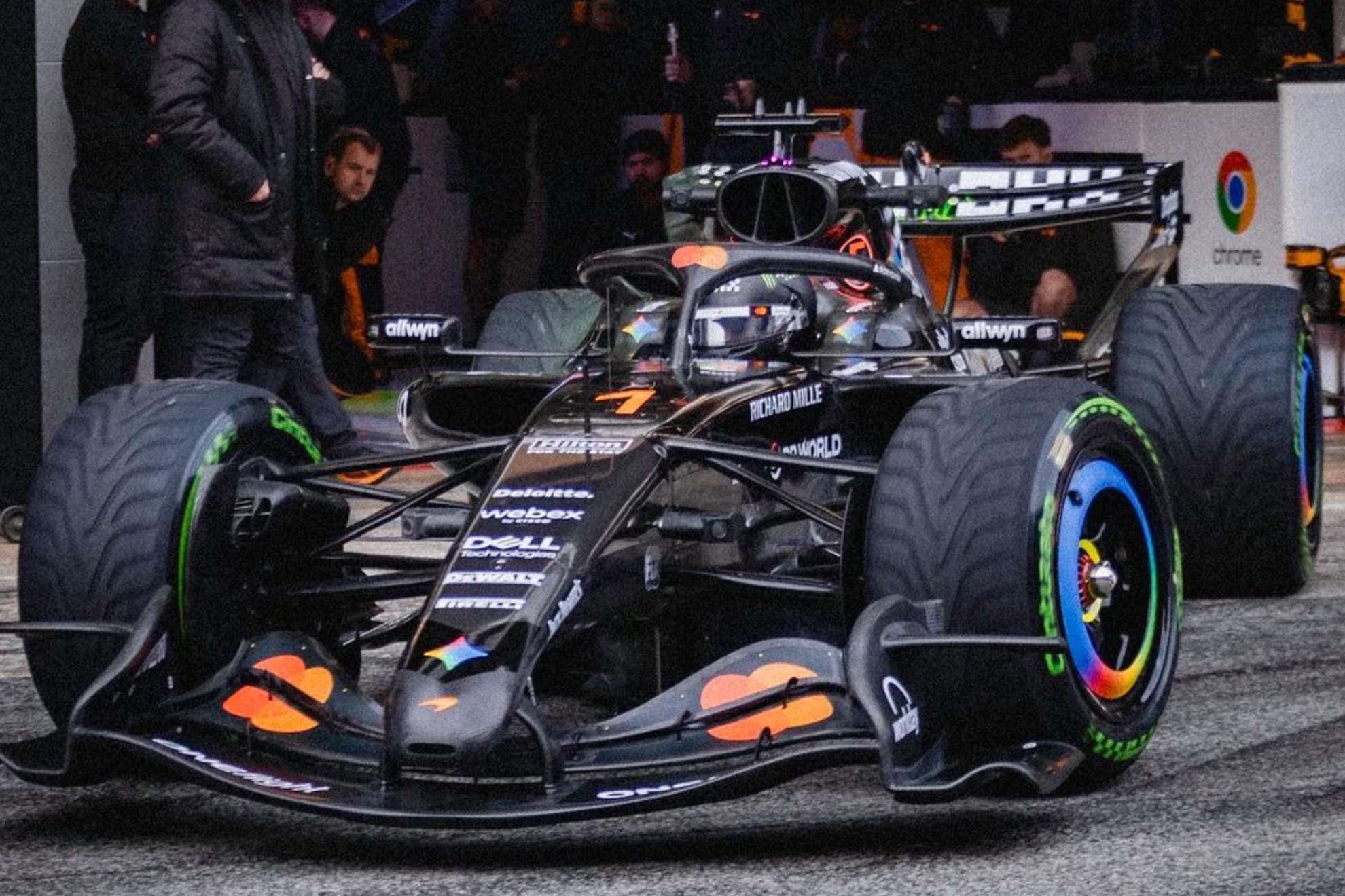 Así es el nuevo McLaren MCL40.