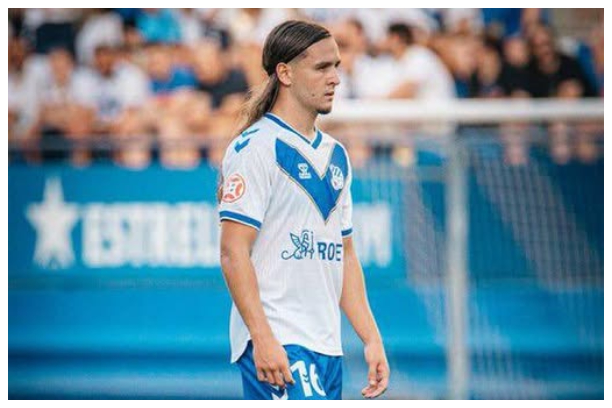 Izán González, en un partido con el Europa.