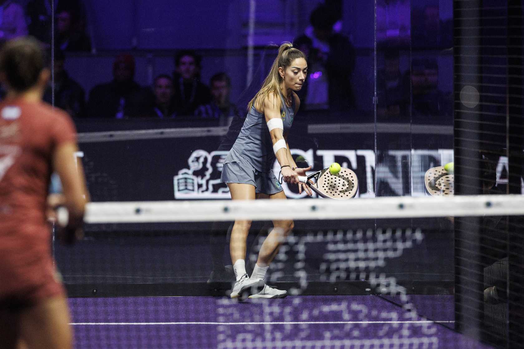 Carmen Goenaga durante la Hexagon Cup.