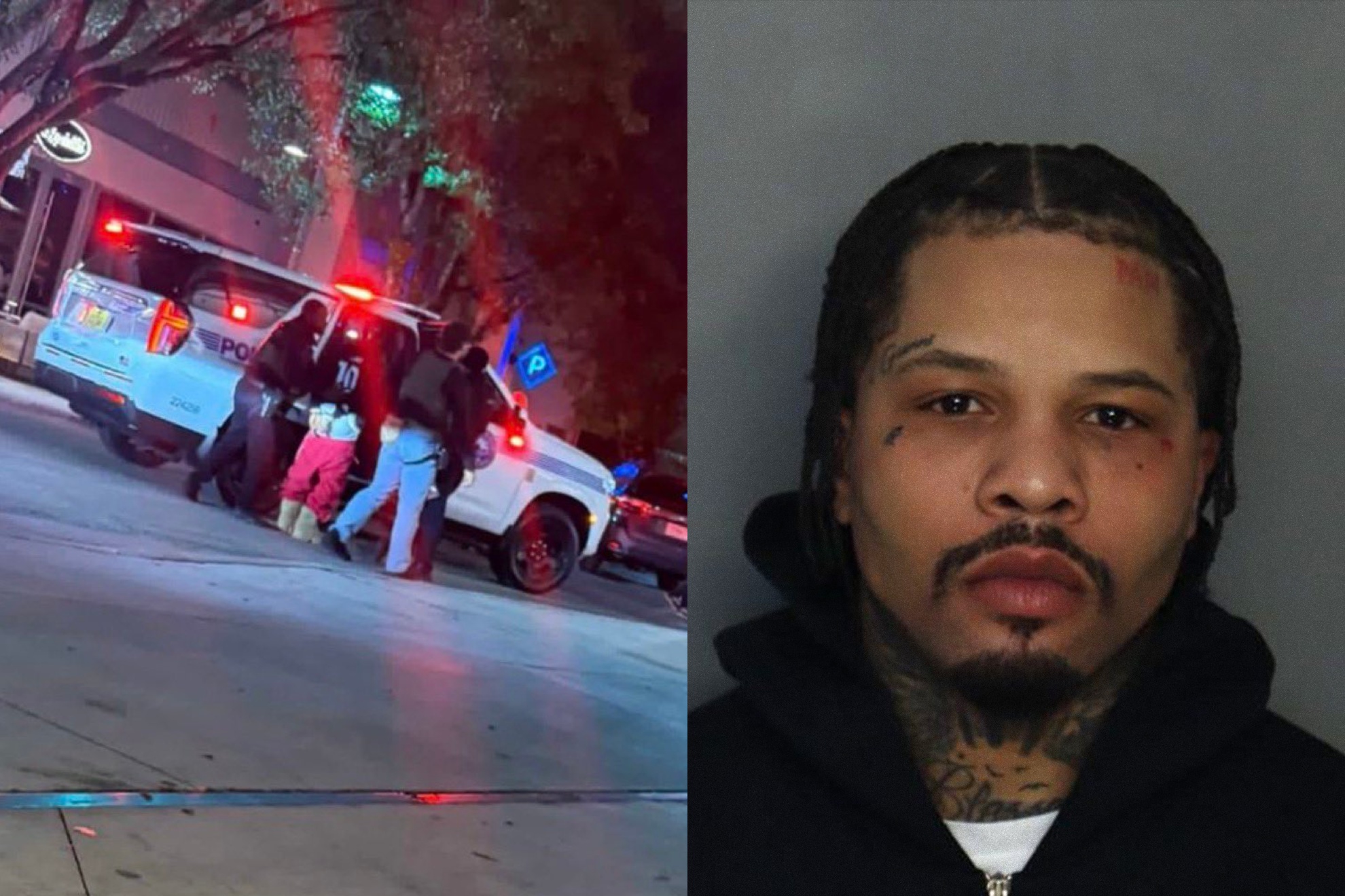 Gervonta Davis, en su detención