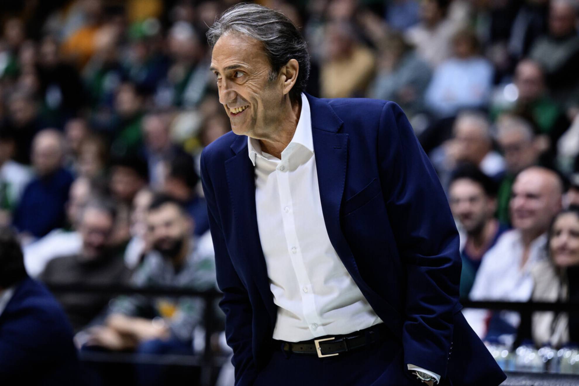 Luis Casimiro, durante un partido del Río Breogán
