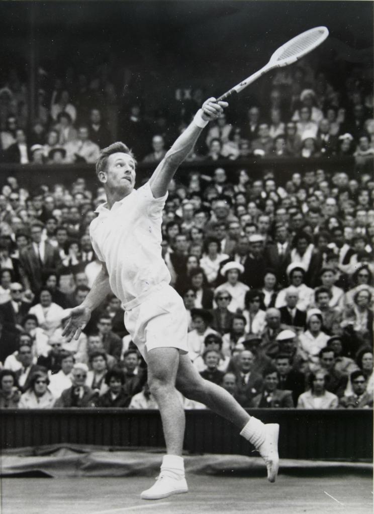 Rod Laver, ganador del Grand Slam en 1962 y 1969