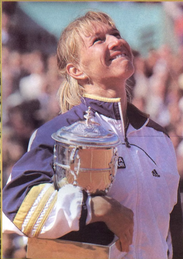 Steffi Graf, ganadora del Grand Slam en 1988