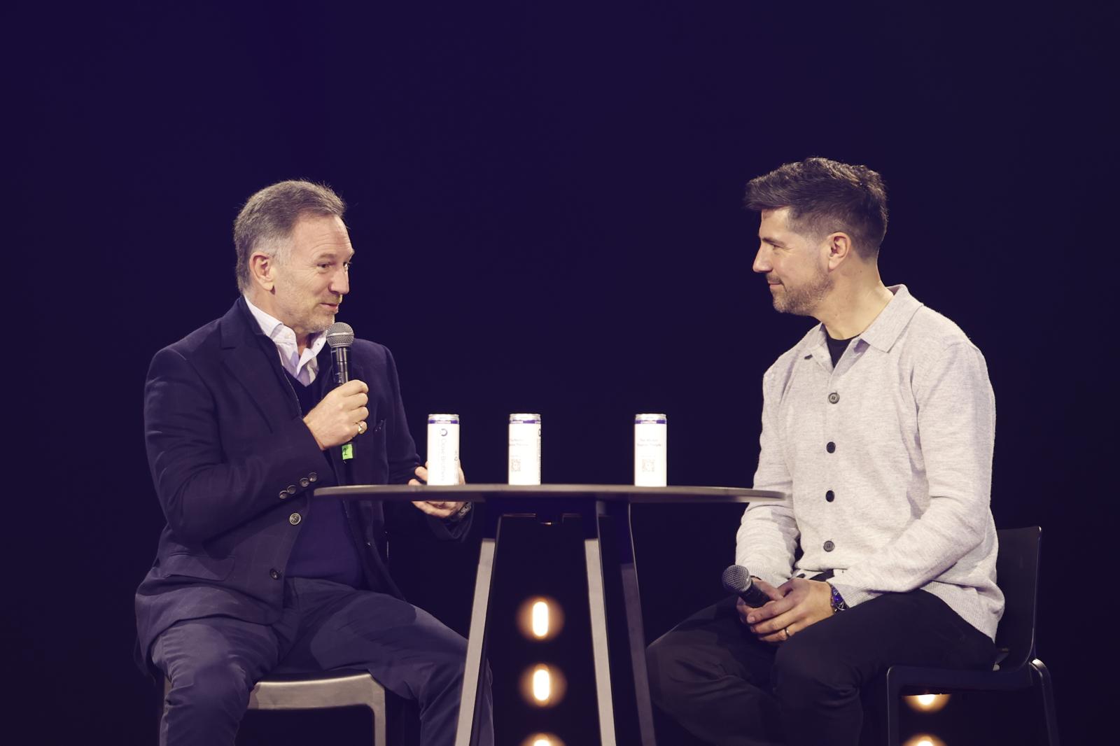 Horner, entrevistado en Dublín.