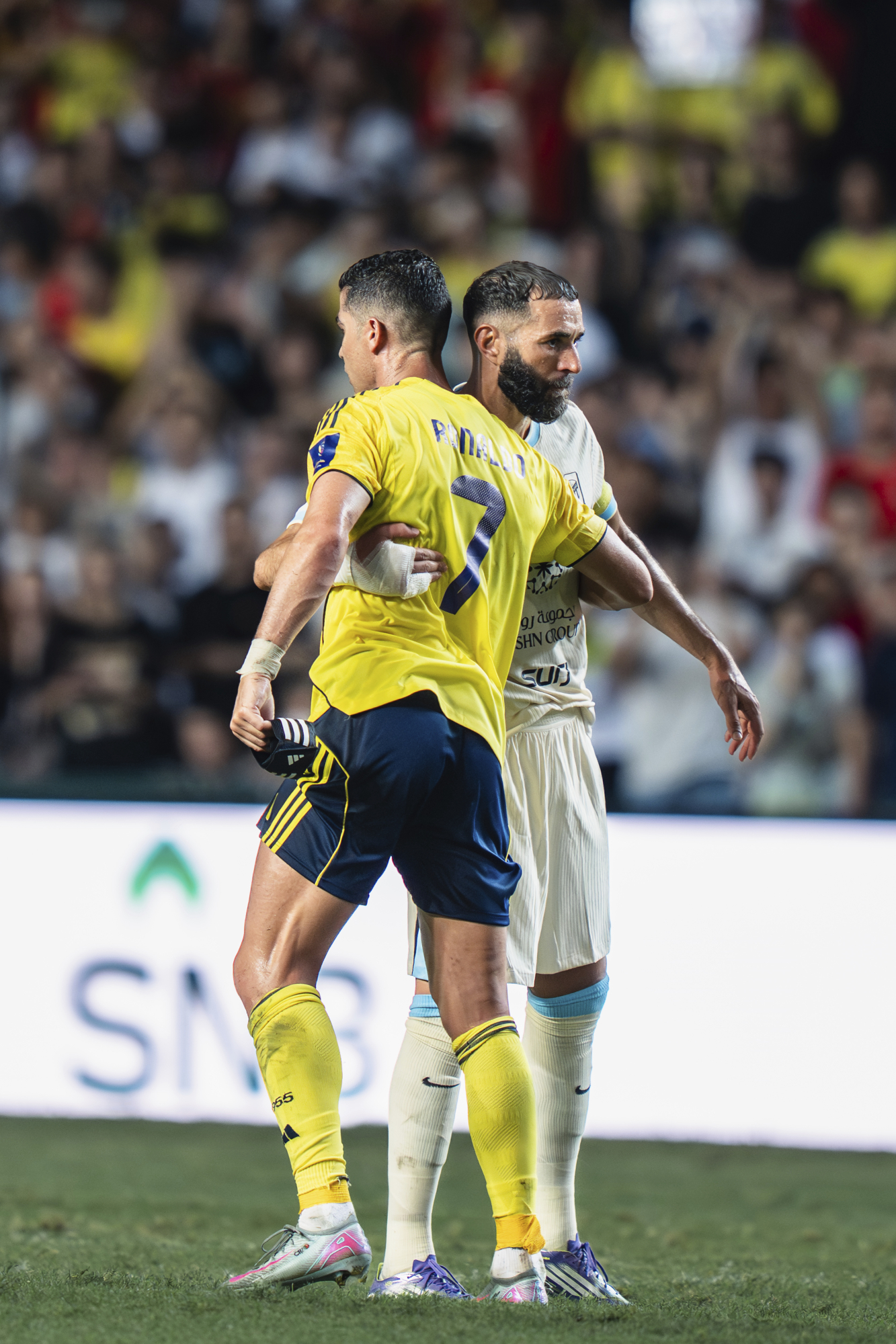 Cristiano Ronaldo y Karim Benzema