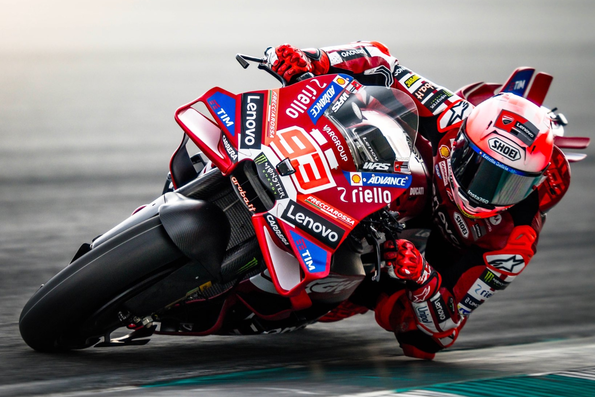 Marc Márquez, en Sepang.