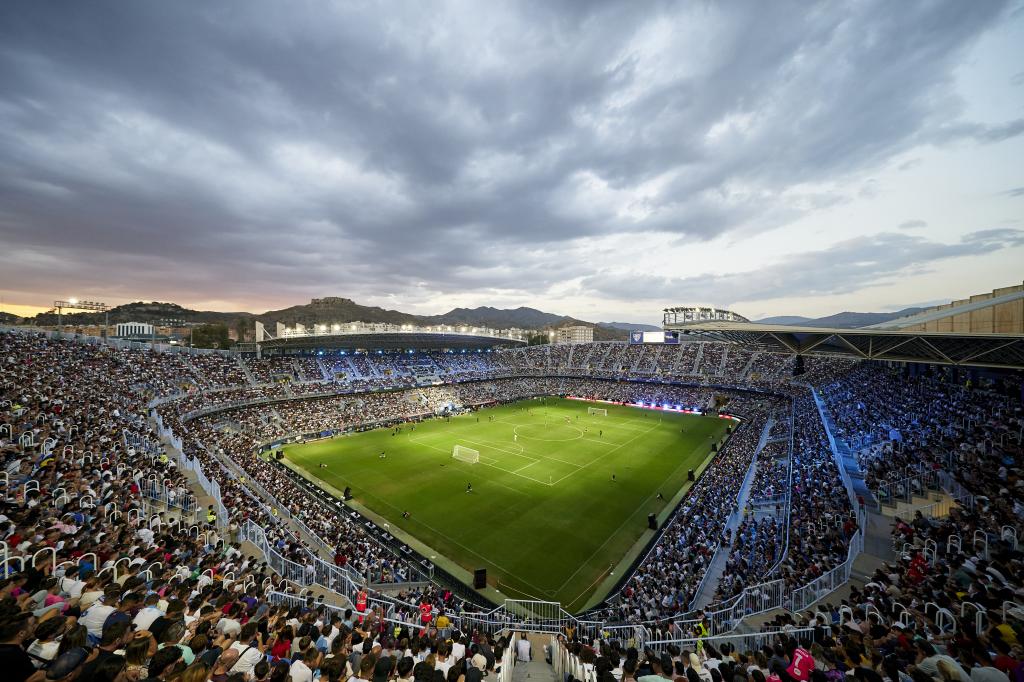 El estadio de La Rosaleda en Málaga KINGS LEAGUE