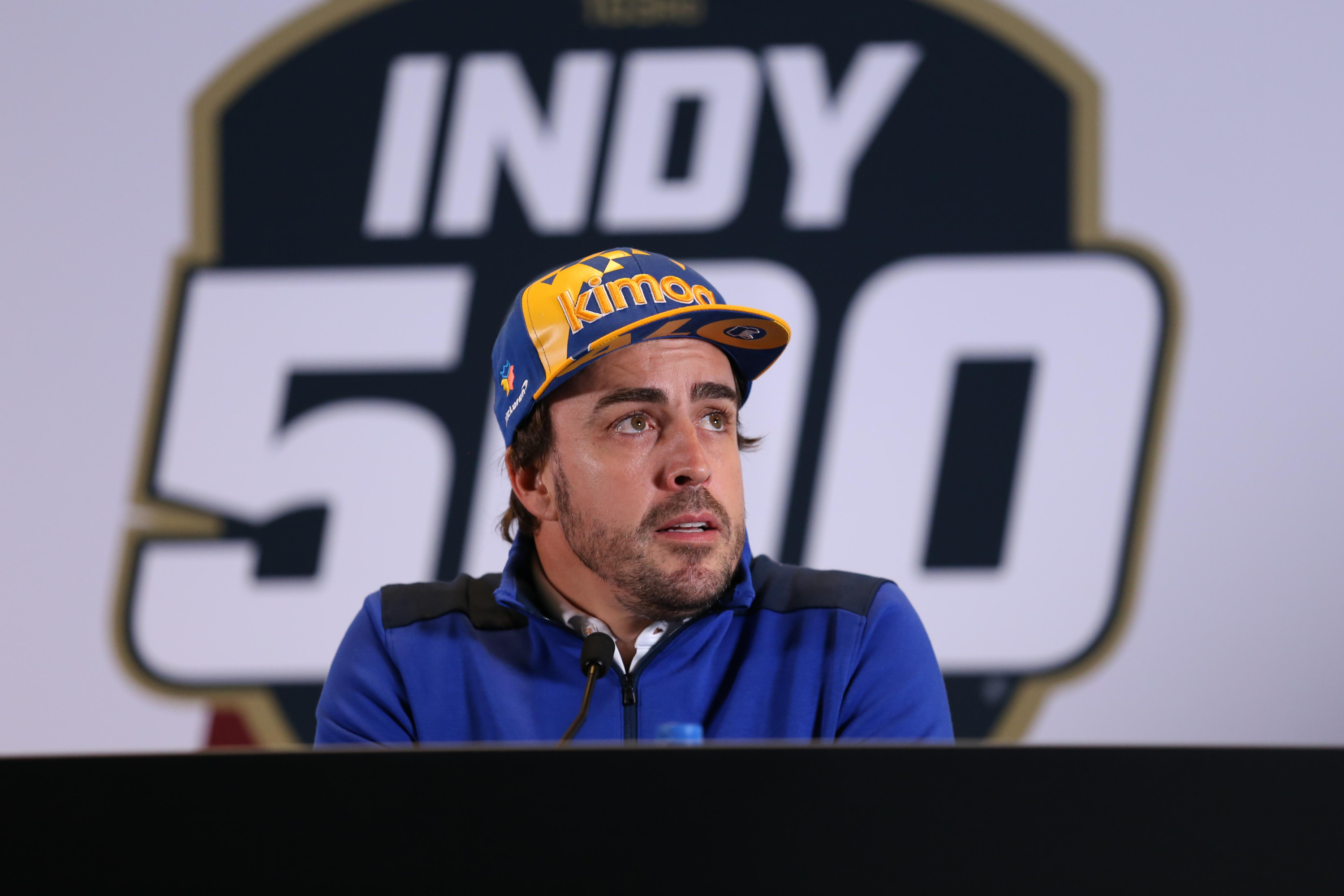 Alonso ha disputado tres veces las 500 Millas de Indianápolis, aunque en una no logró clasificarse