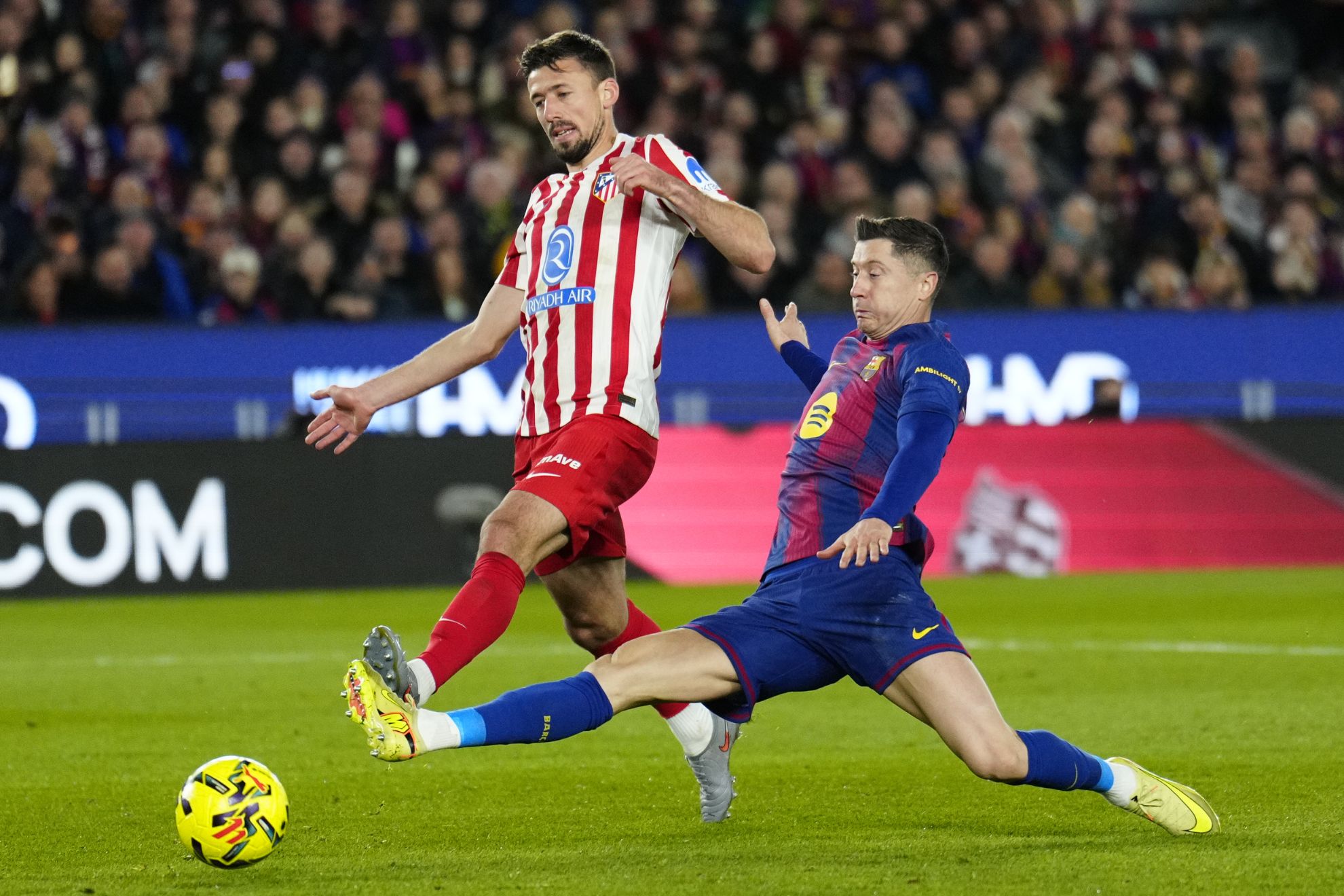 Lenglet y Lewandowski