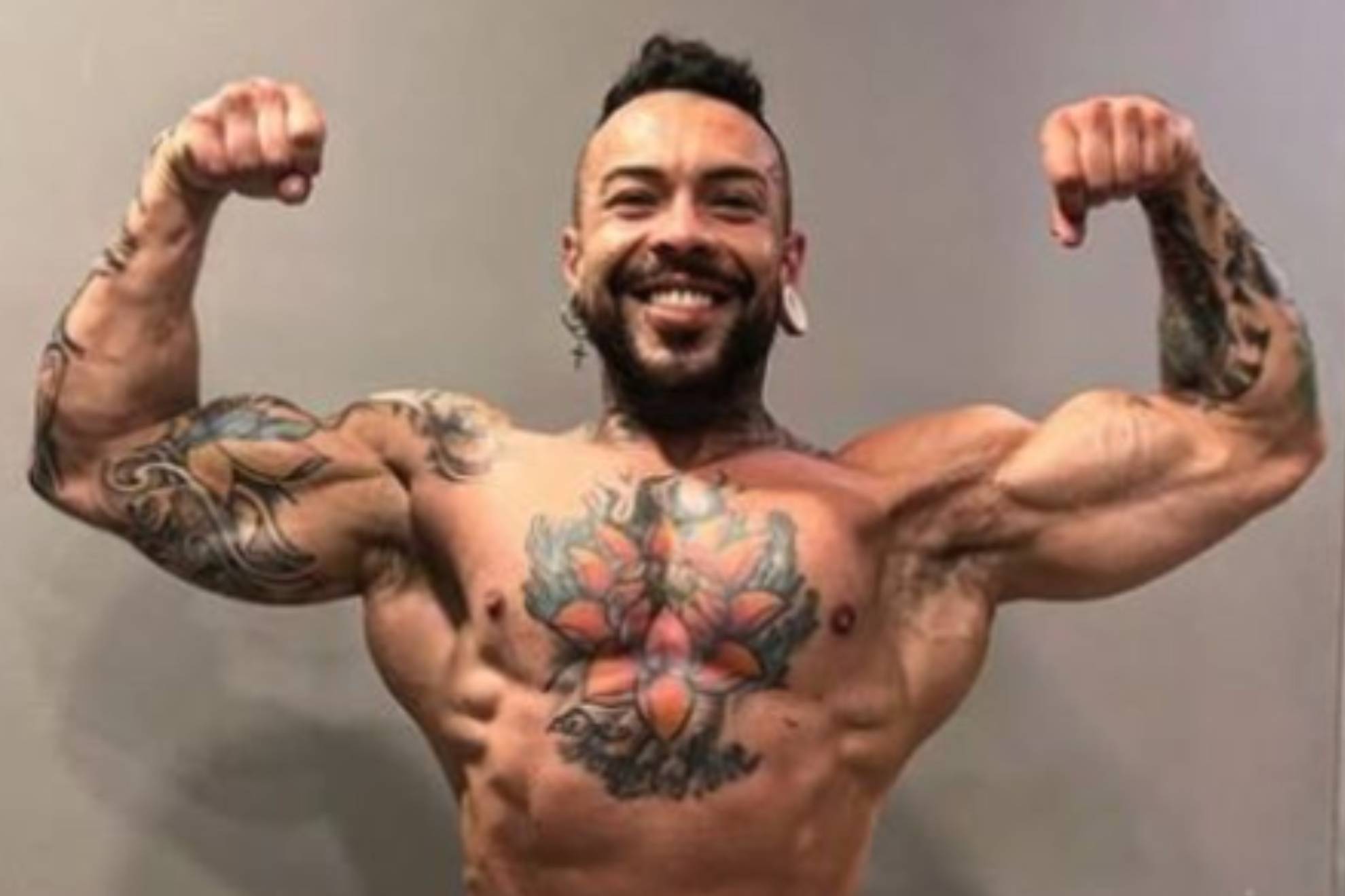 El culturista Juan Sebastián Angola Quintero murió con 22 años mientras entrenaba en Colombia