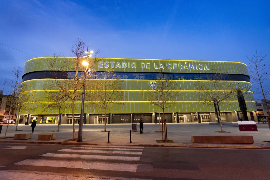 Exteriores del estadio de La Cerámica