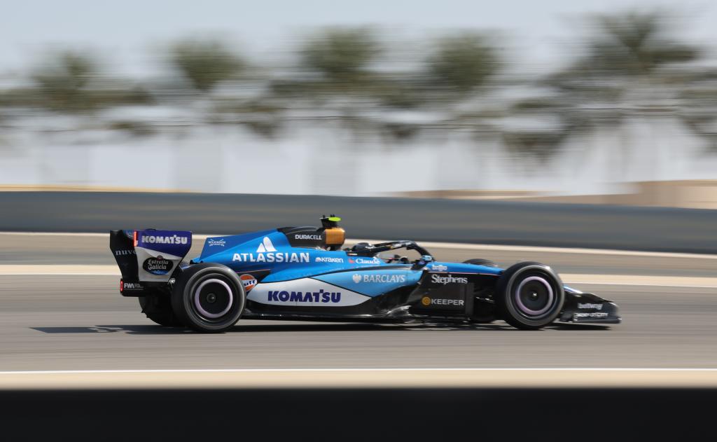 Sainz, en pista con el Williams 2026.