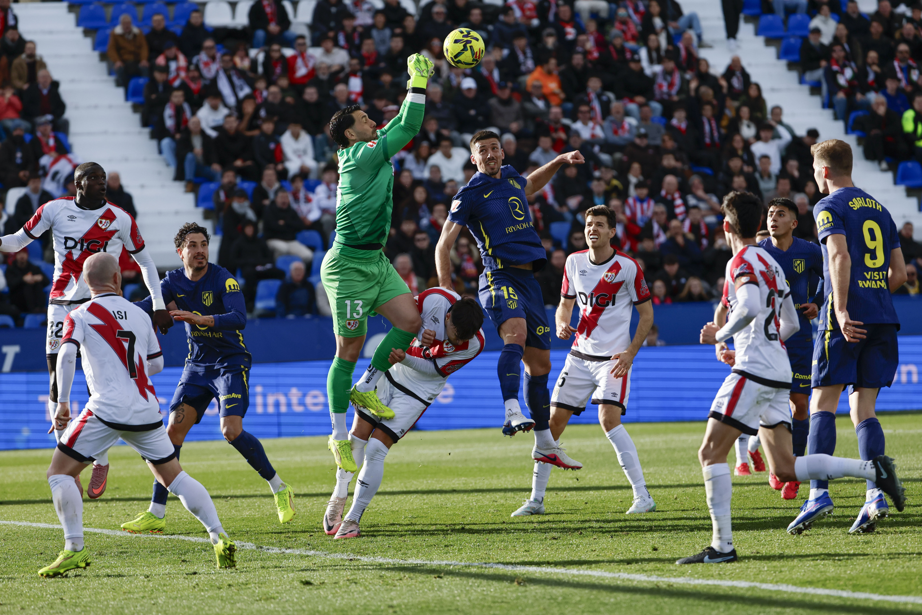 El Rayo, en Butarque el curso pasado EFE