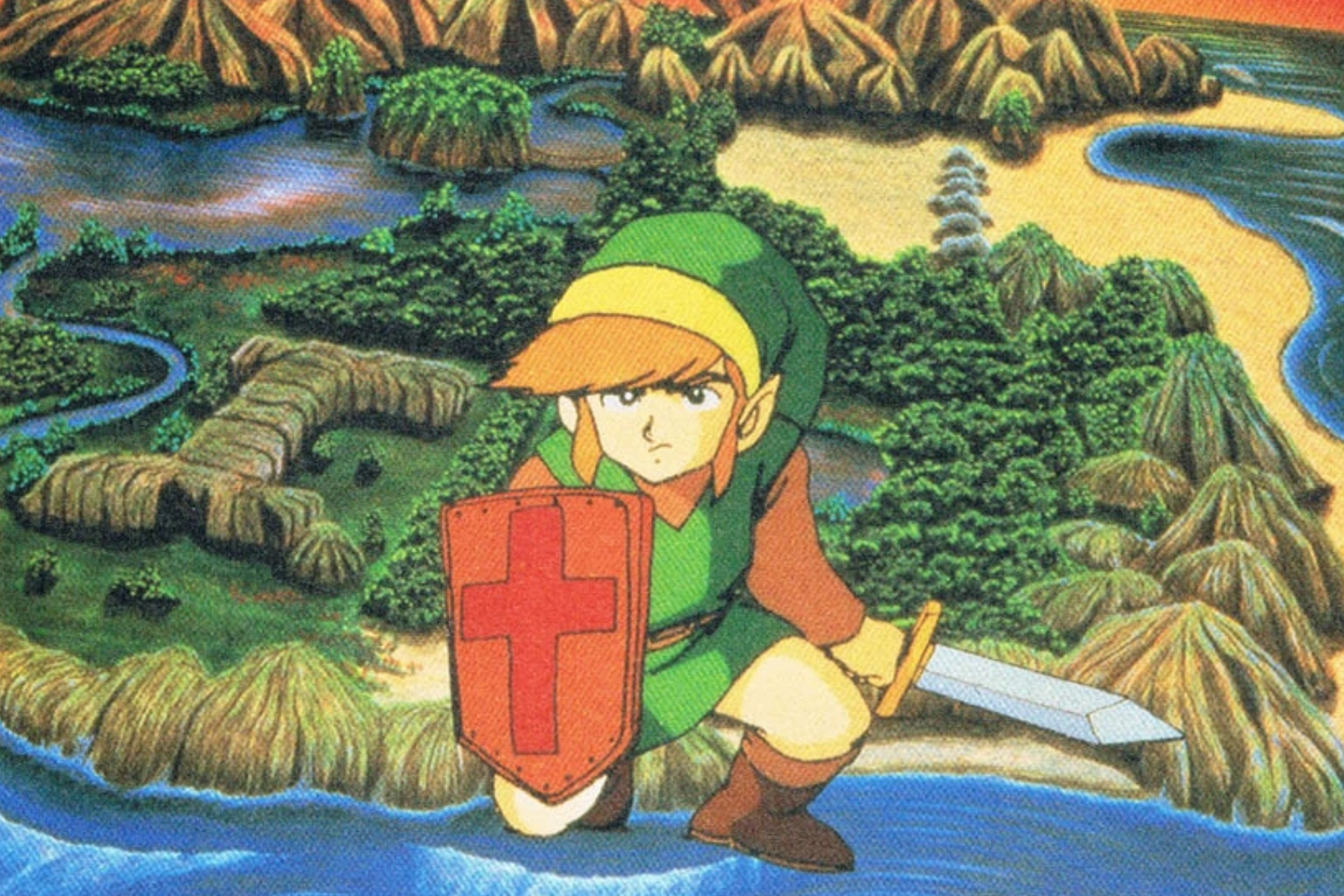 Imagen promocional de The Legend of Zelda (1986).