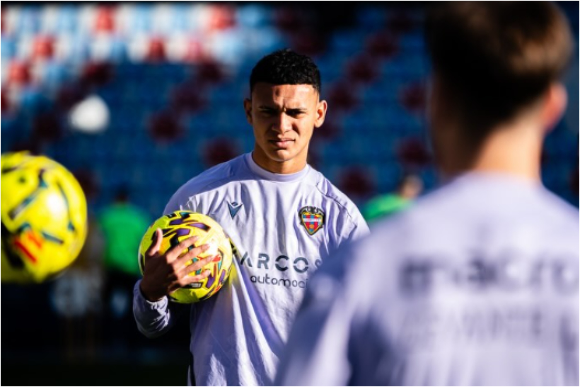 Kevin Arriaga, en un entrenamiento. IG