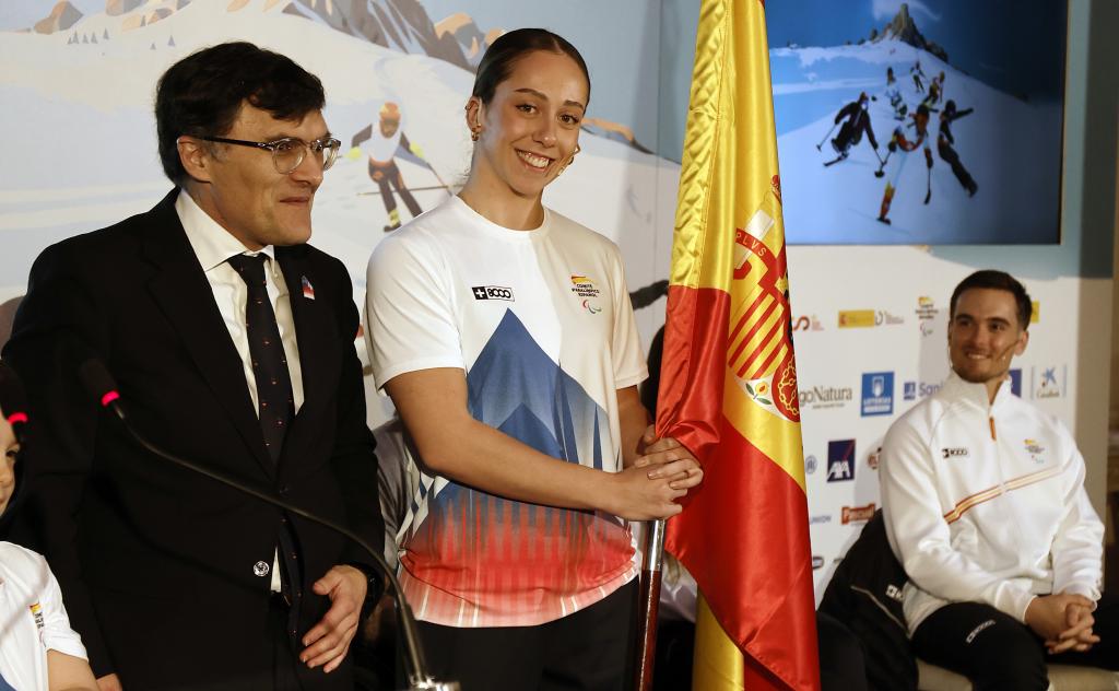 Audrey Pascual, abanderada española.