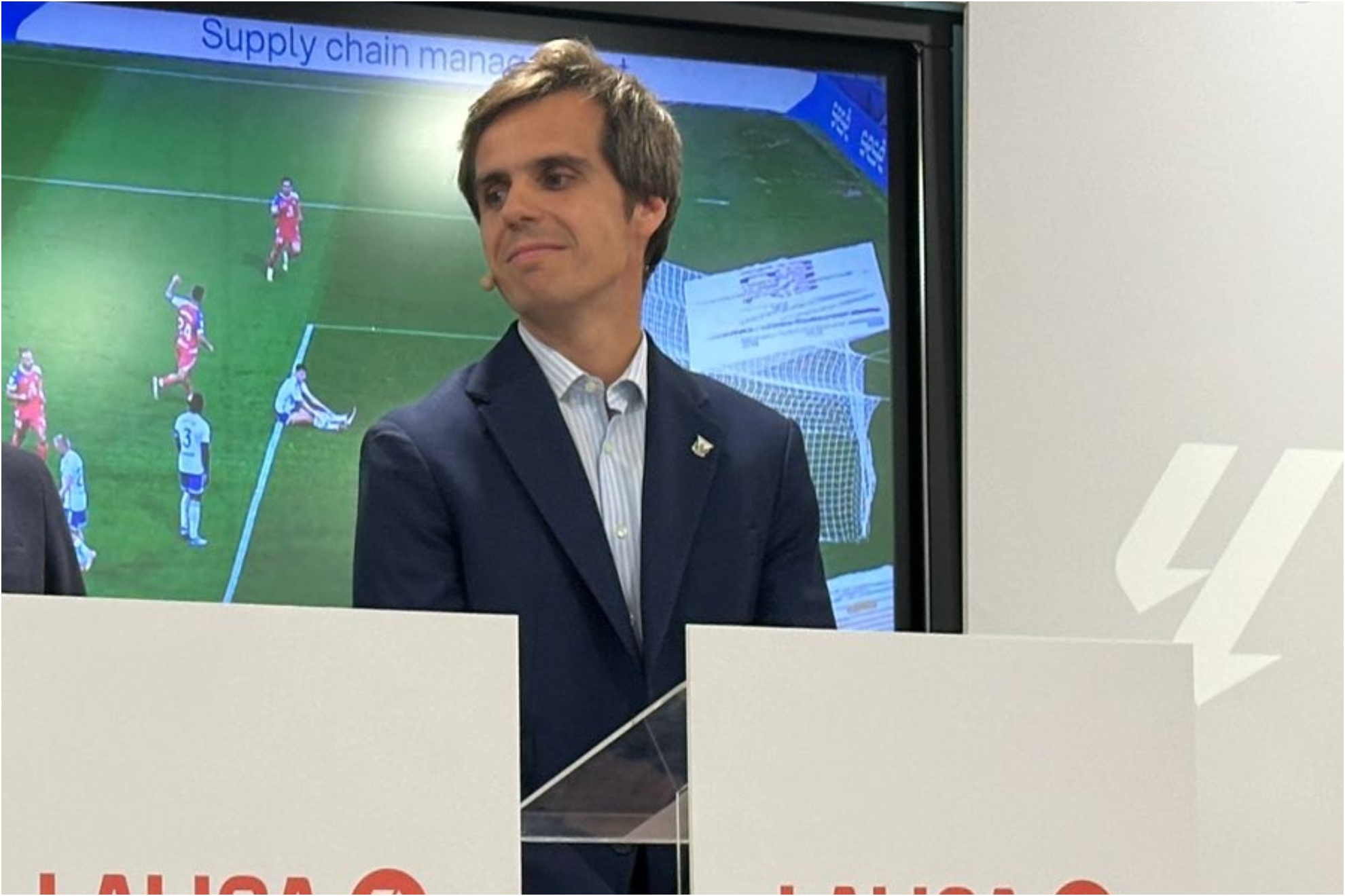 Eduardo Cosín, en un acto institucional