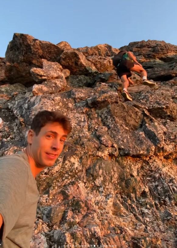 Oriol Cardona y Kilian Jornet, en Noruega.