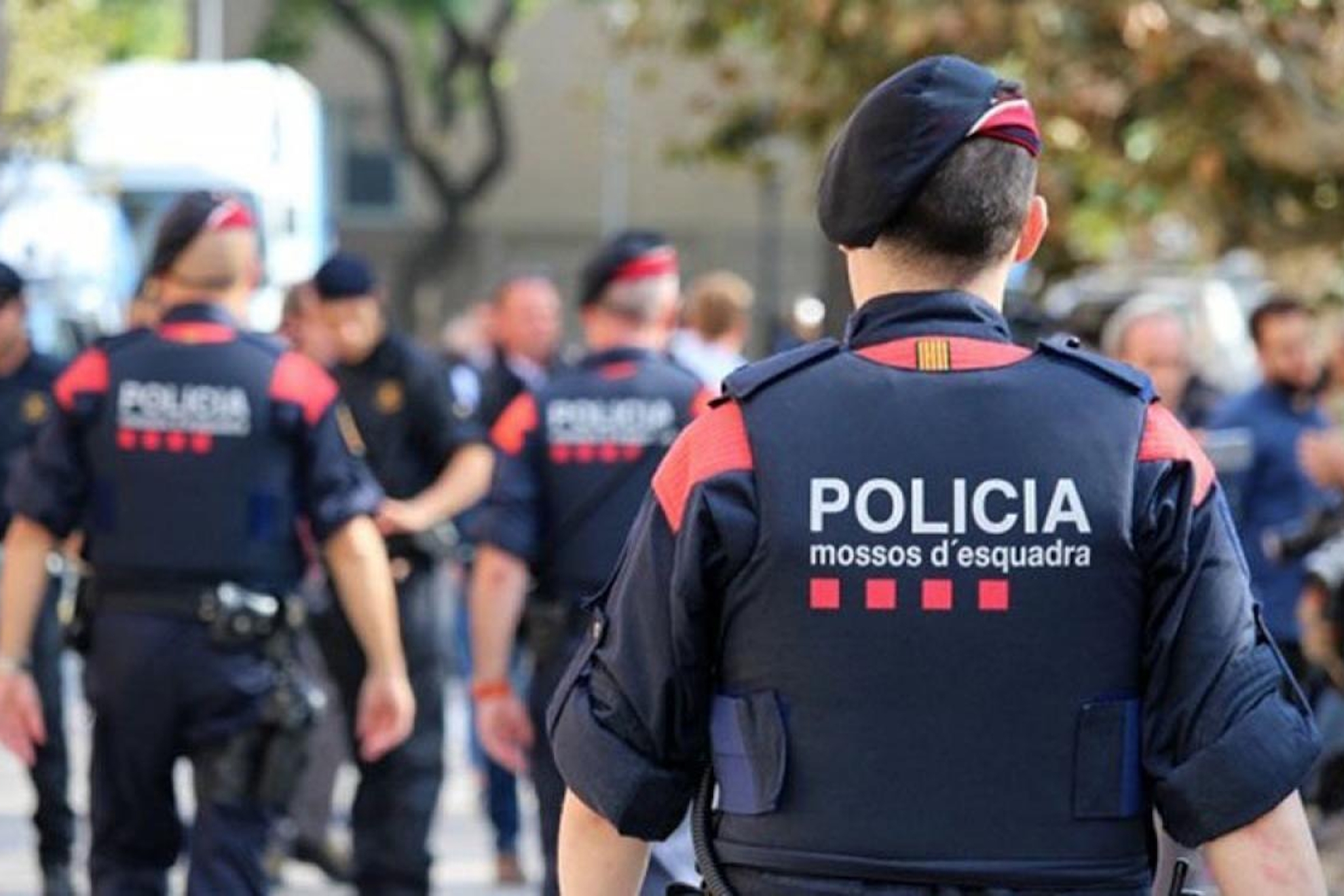Mossos d'Esquadra.