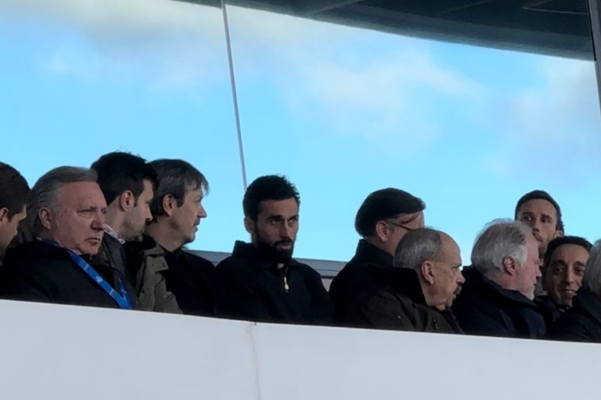 Arbeloa, en el Di Stéfano siguiendo al Juvenil A.