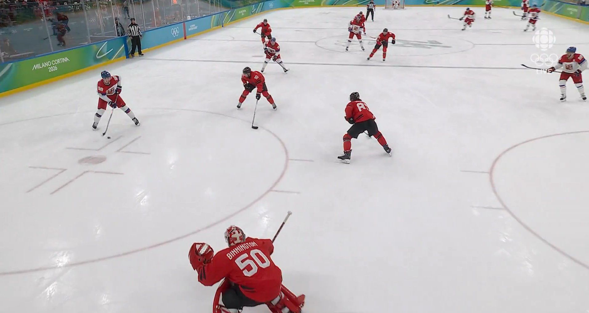 Scandal in hockey: Czechia had three extra players on the ice when they scored the third goal against Canada