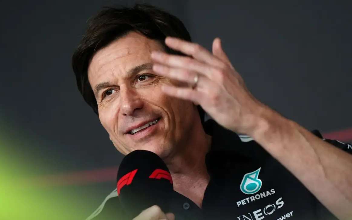 Toto Wolff, en la rueda de prensa de la FIA. F1.com
