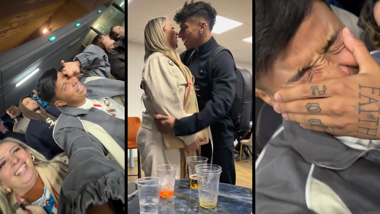 Imágenes del vídeo que publicó Tanja en 'Instagram'.