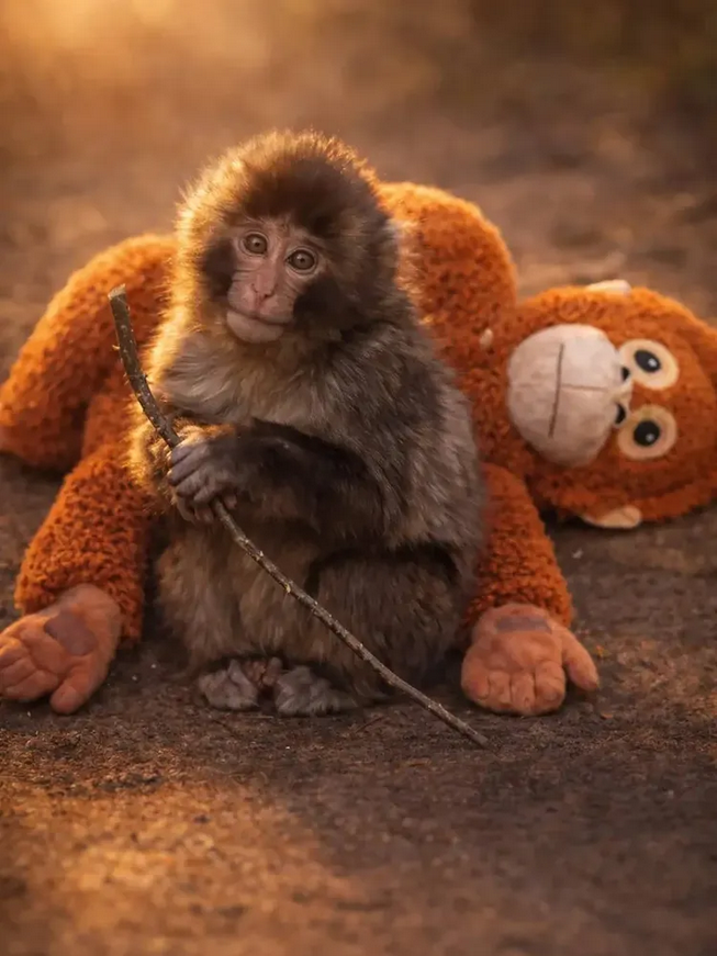 Chicharito Hern�ndez breaks down in tears with the story of Punch Monkey, the baby monkey that is trending worldwide