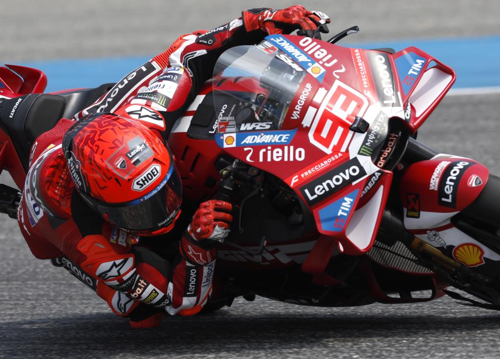 Marc Márquez, hoy en Buriram.