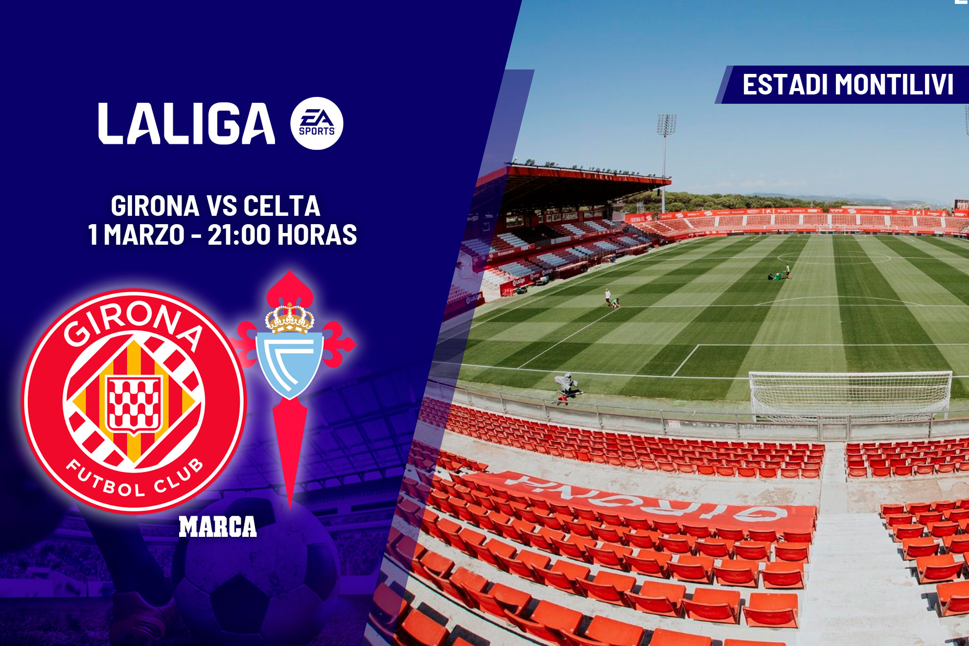 A qué hora es el Girona - Celta de Vigo: horario, dónde ver hoy en TV y ...