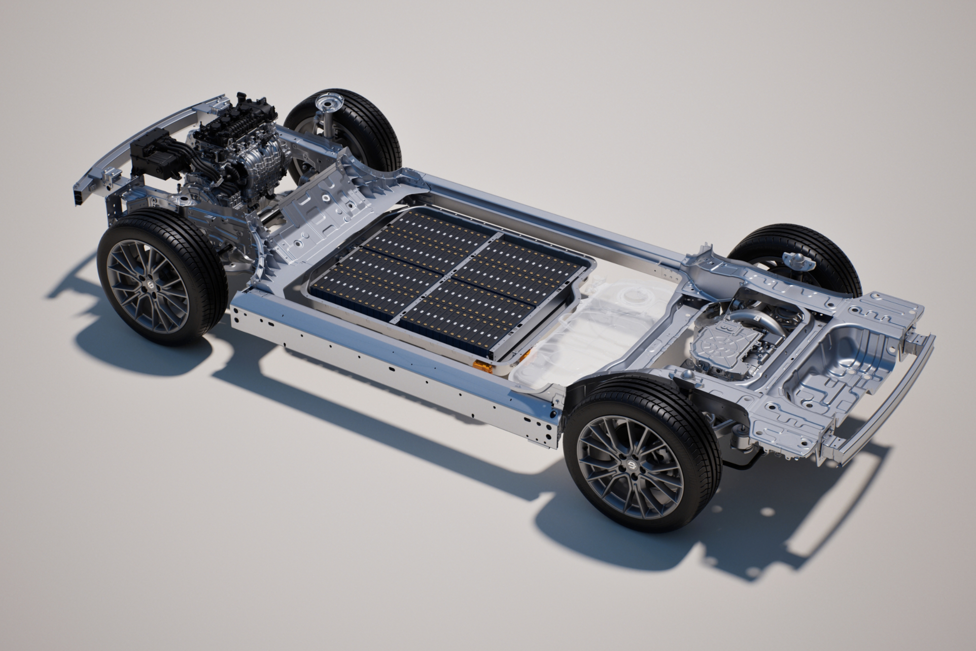 La batería del C10 REEV es de 28,4 kWh y se carga a 6,6 en casa y a 64 kW en postes públicos.