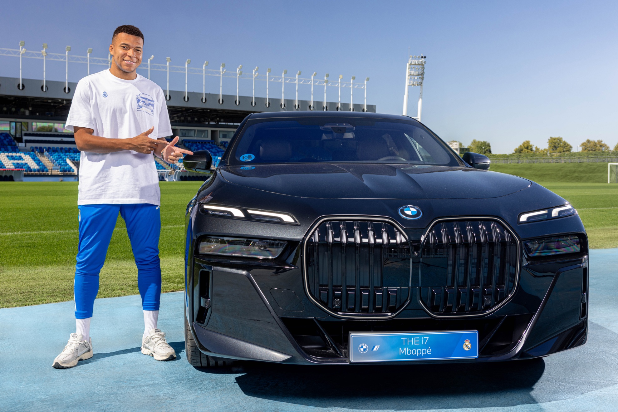 Kylian Mbappe has his driving licence and is waiting for a BMW that no other Real Madrid player has