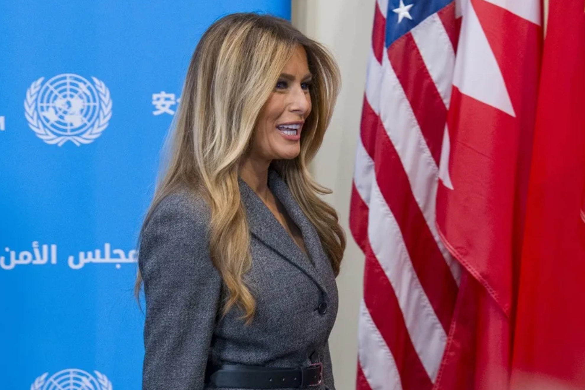 Melania Trump preside una sesión formal del Consejo de Seguridad de la ONU