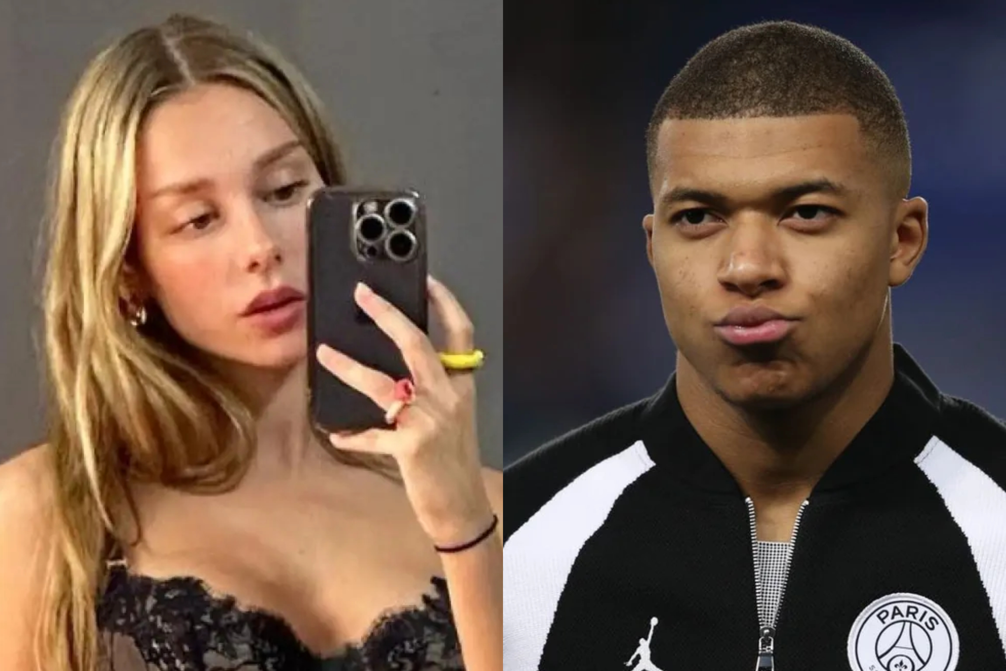 Ester Expósito y Mbappé
