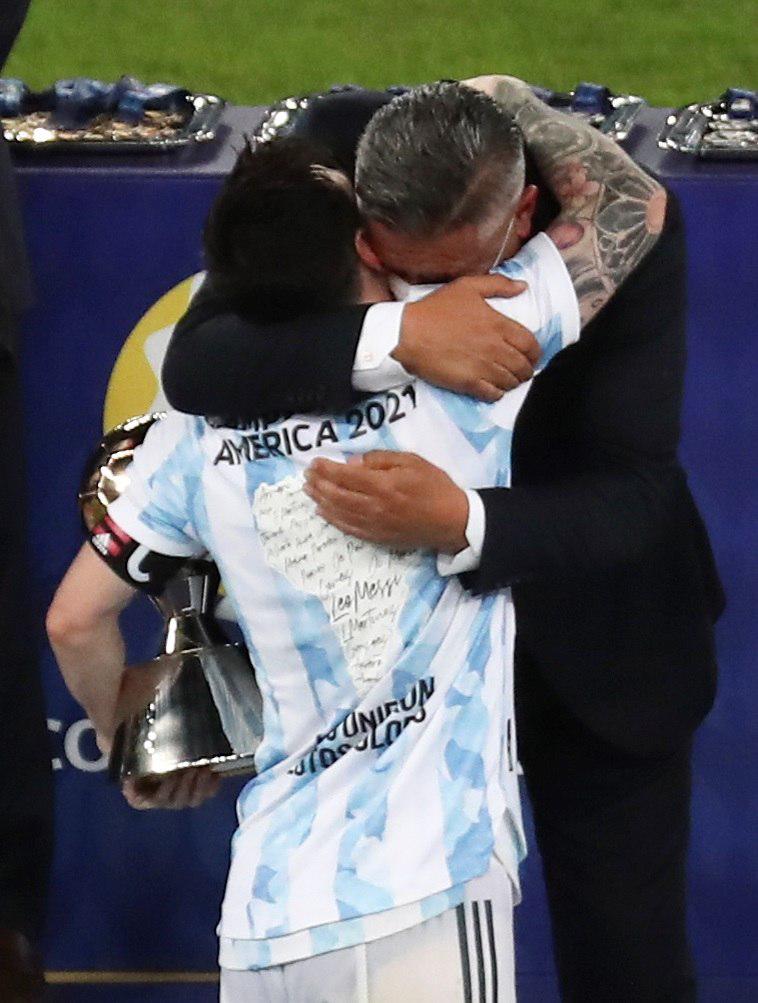 The AFA President said of Finalissima: "I want you to play at Monumental."