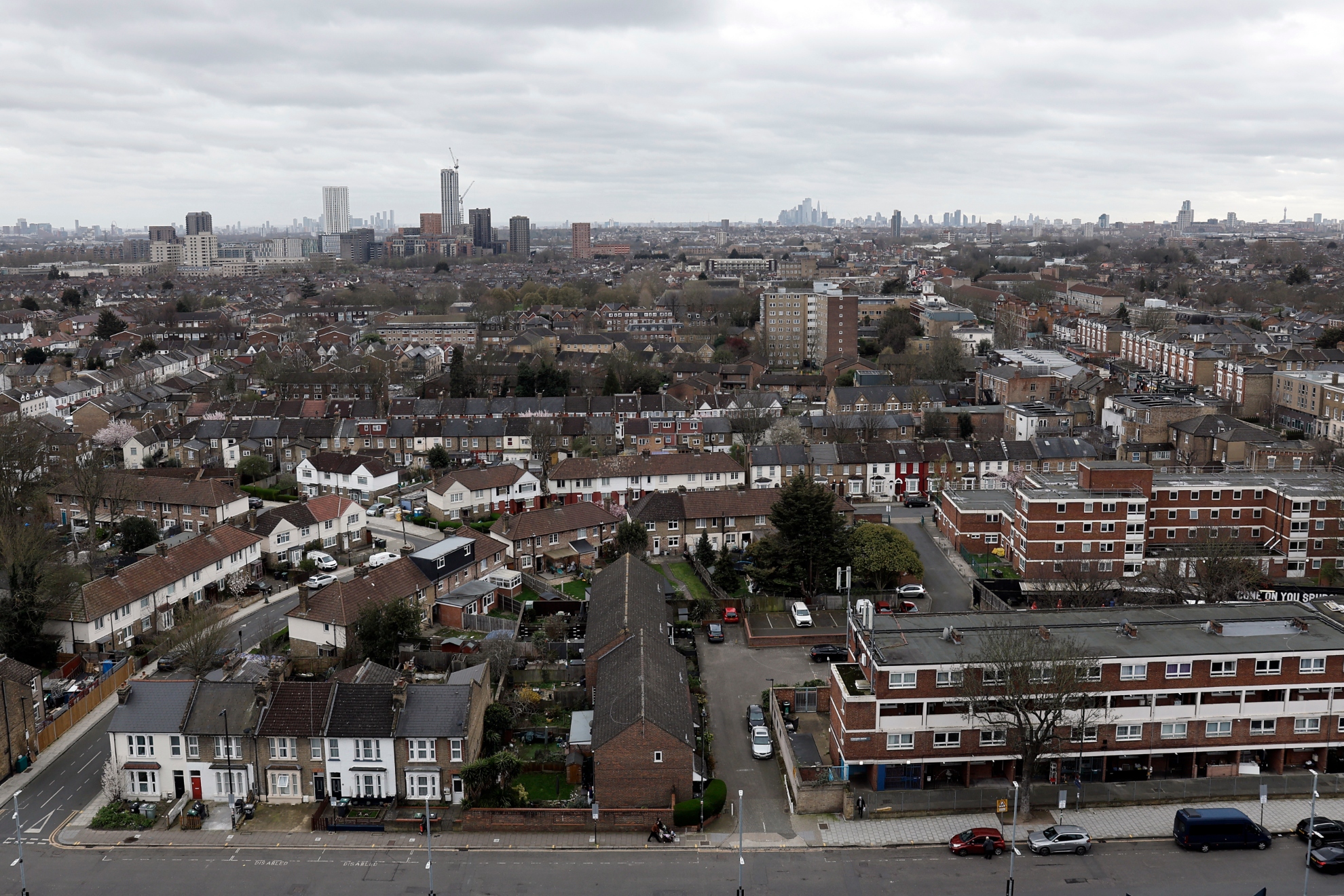 VISTA DE LONDRES DESDE EL ESTADIO.