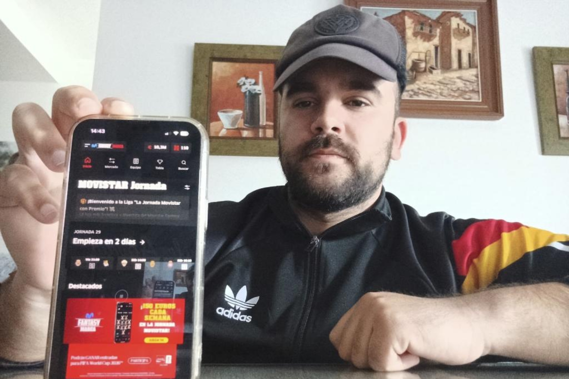 Iván Flores se llevó los 150 euros de premio semanal.