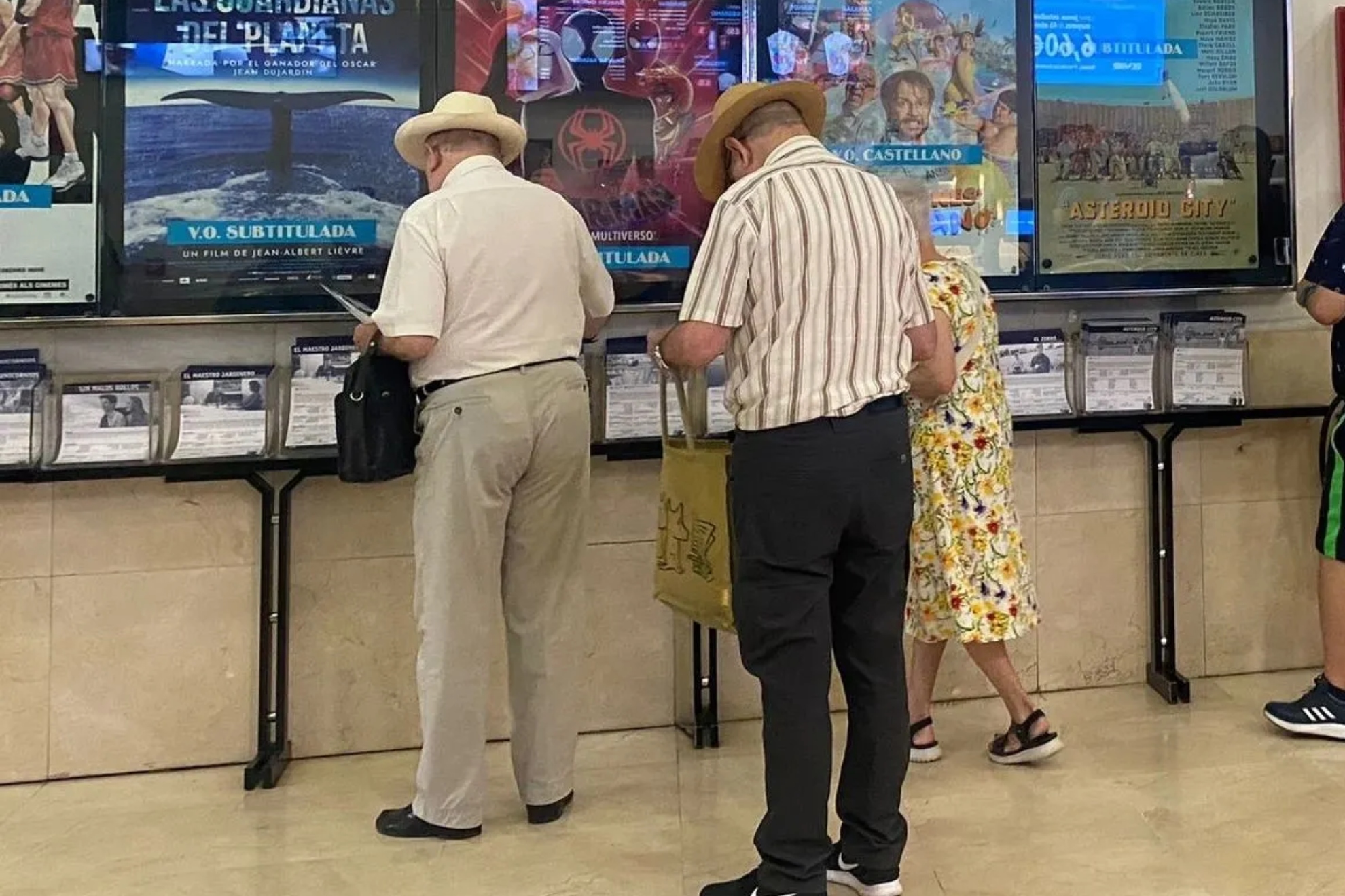 El cine para mayores de 65 años, a un precio especial.