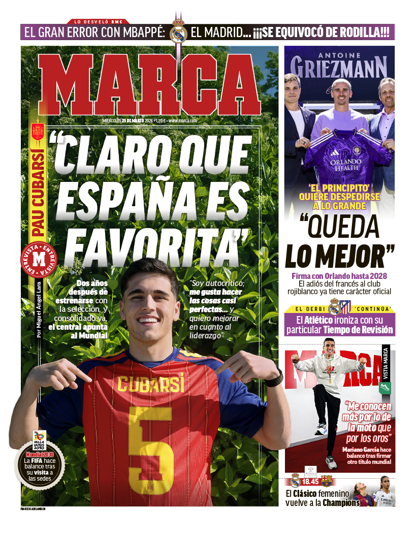 Las portadas del día