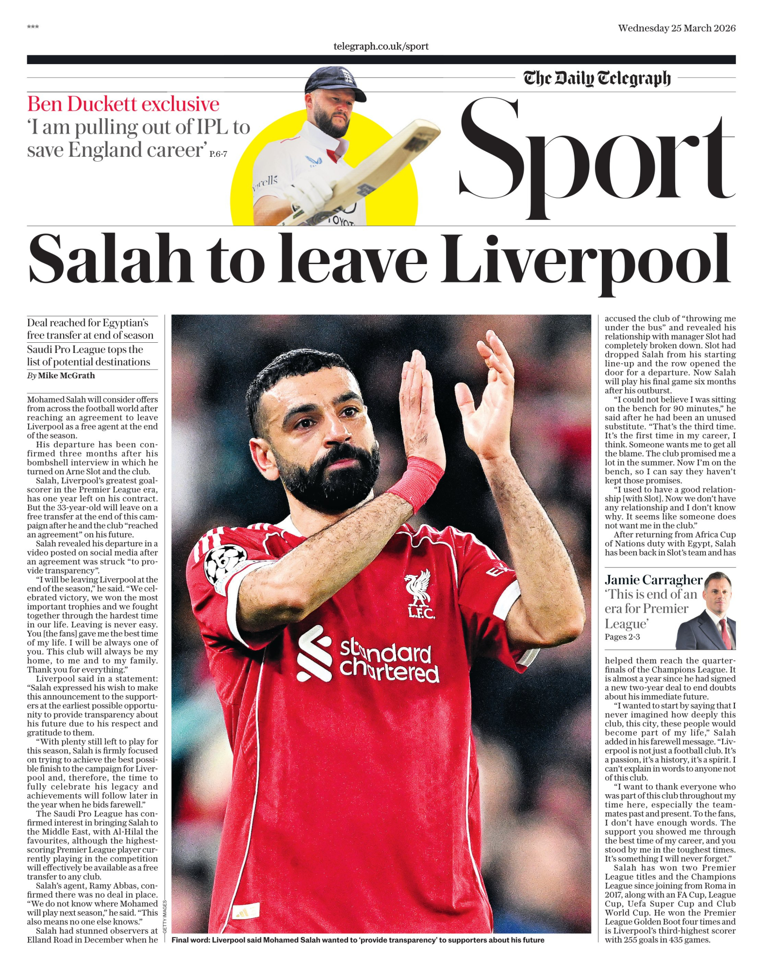 Las portadas del día