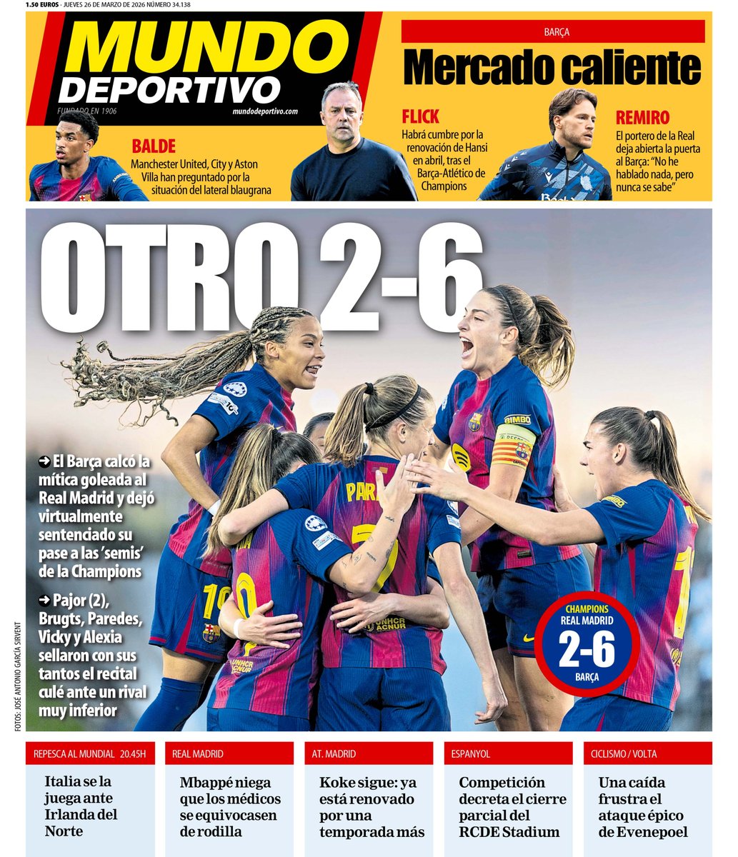 Las portadas del día