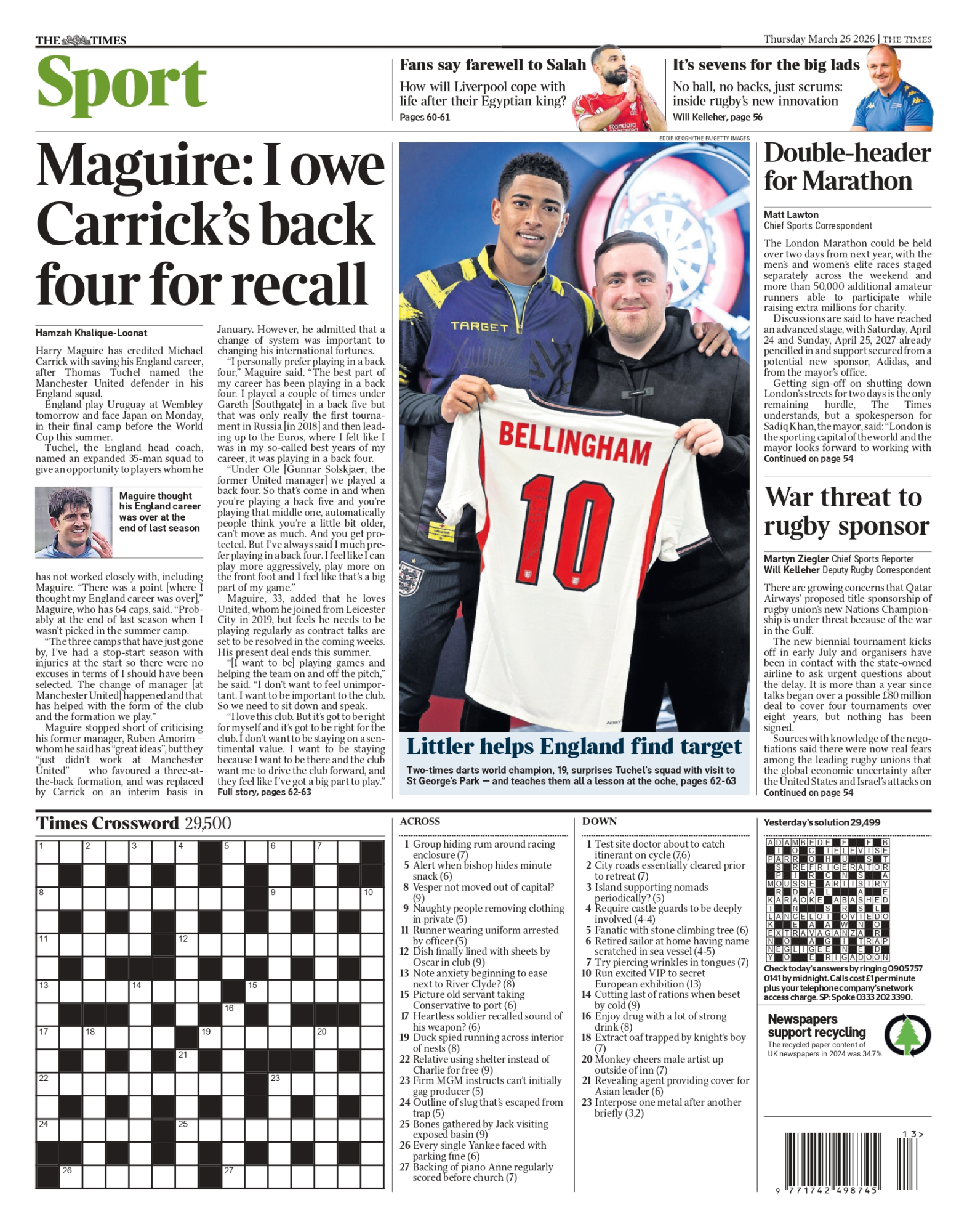 Las portadas del día