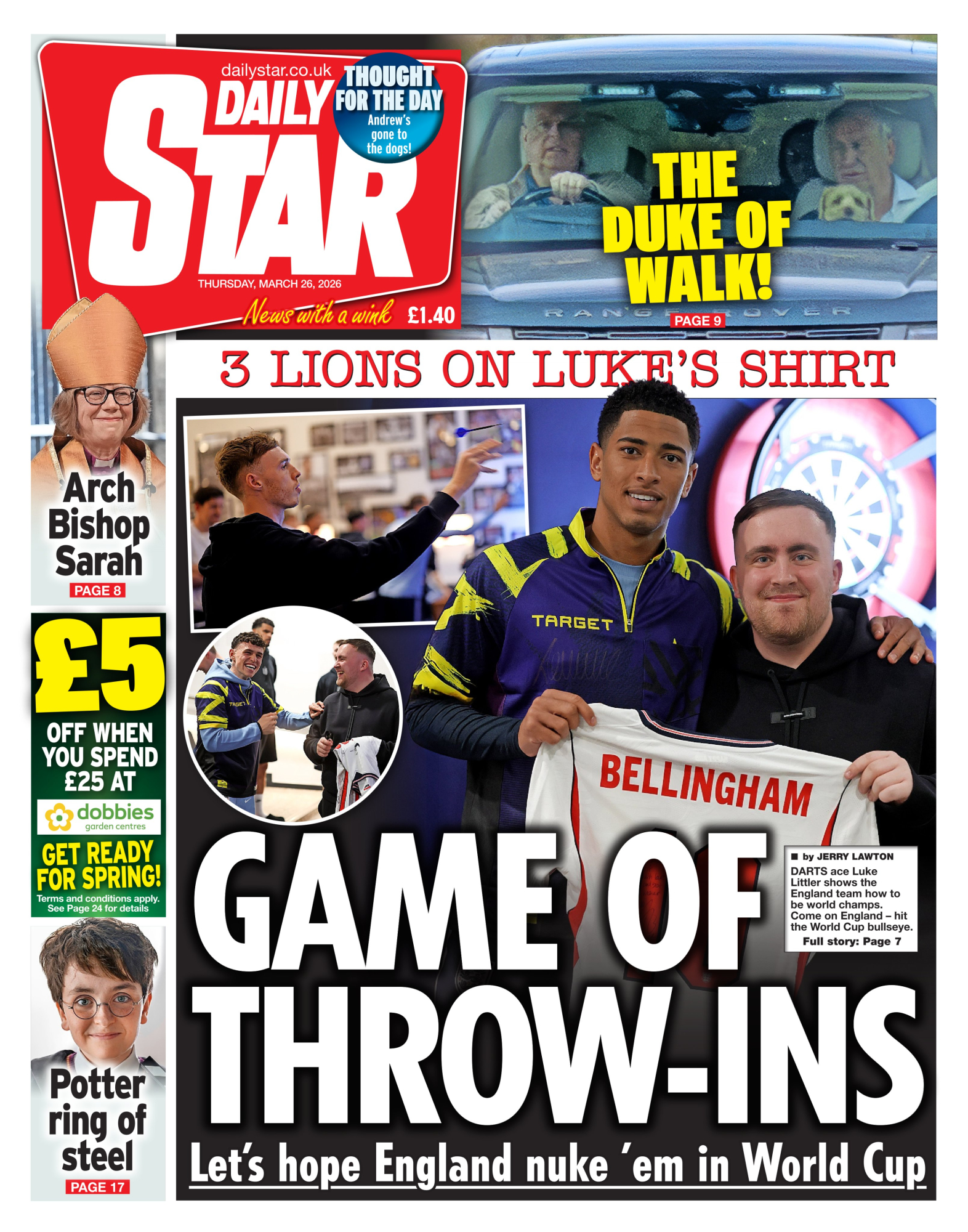 Las portadas del día