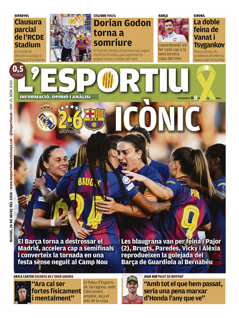 Las portadas del día