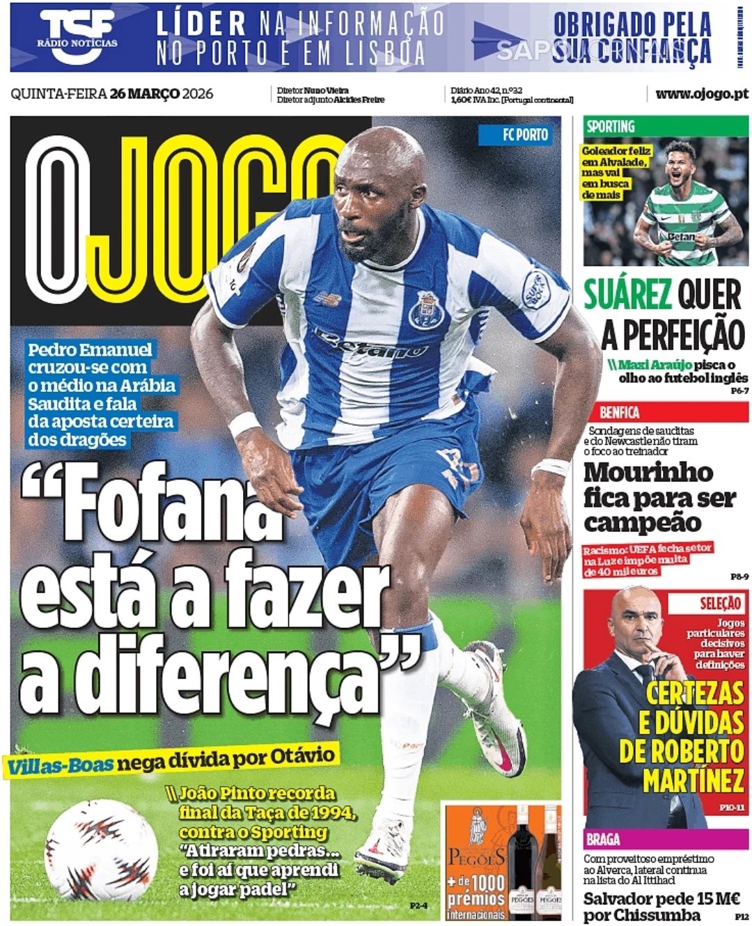 Las portadas del día