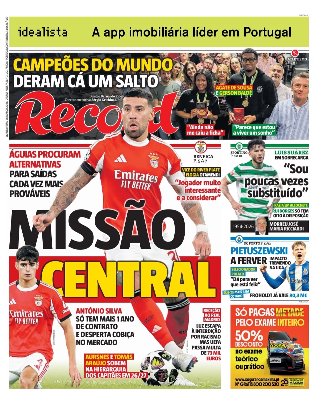 Las portadas del día